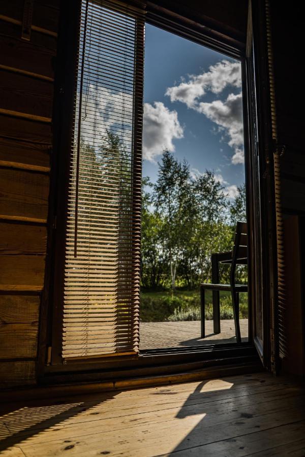 Villa Akmeninis Bebras Zemaiteliai Esterno foto