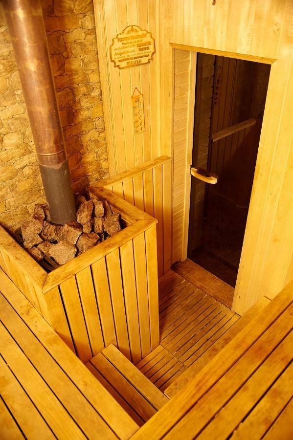 Villa Akmeninis Bebras Zemaiteliai Esterno foto