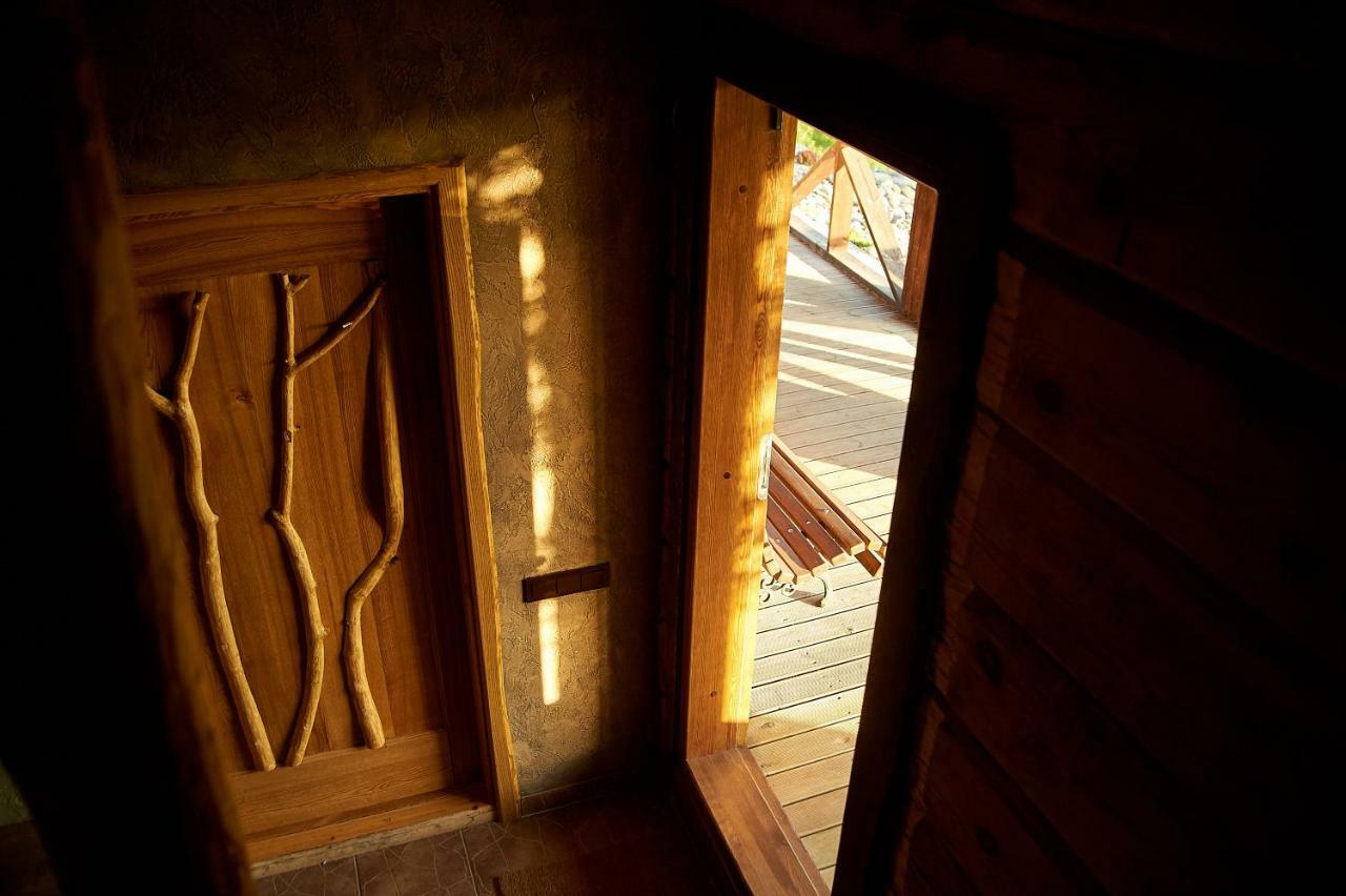Villa Akmeninis Bebras Zemaiteliai Esterno foto